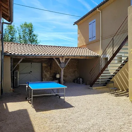 Campagne Famille 15 Pers Piscine Chauffée Jeux Enfants Pétanque Hébergement de vacances *