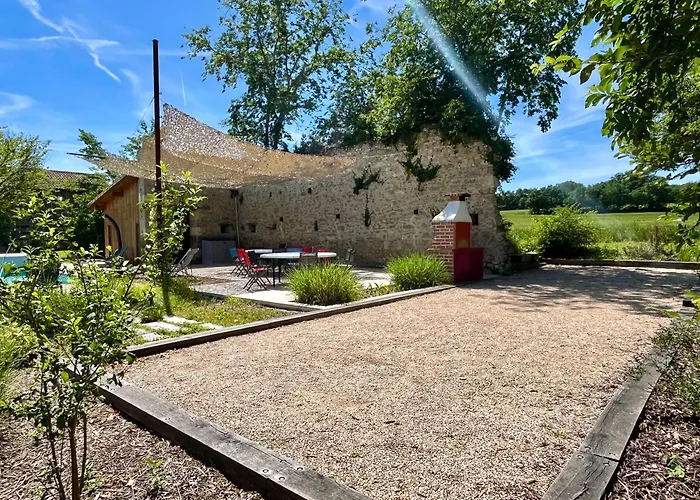 Campagne Famille 15 Pers Piscine Chauffee Jeux Enfants Petanque 펜션 *