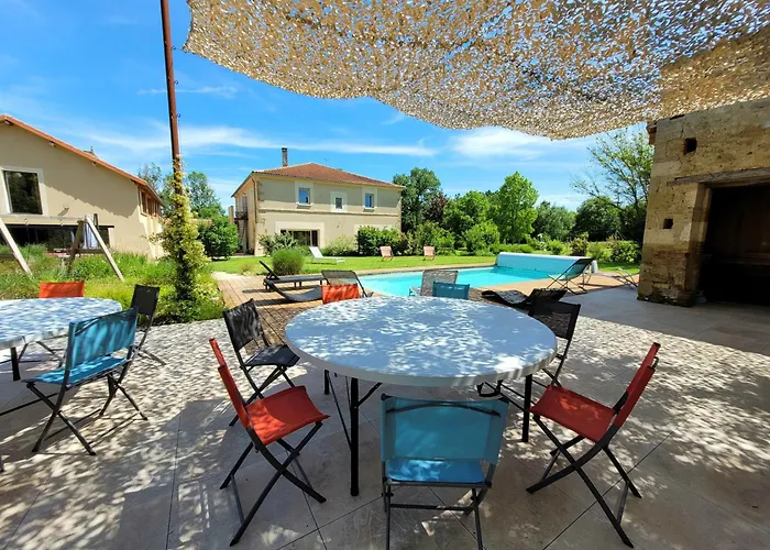 Campagne Famille 15 Pers Piscine Chauffee Jeux Enfants Petanque