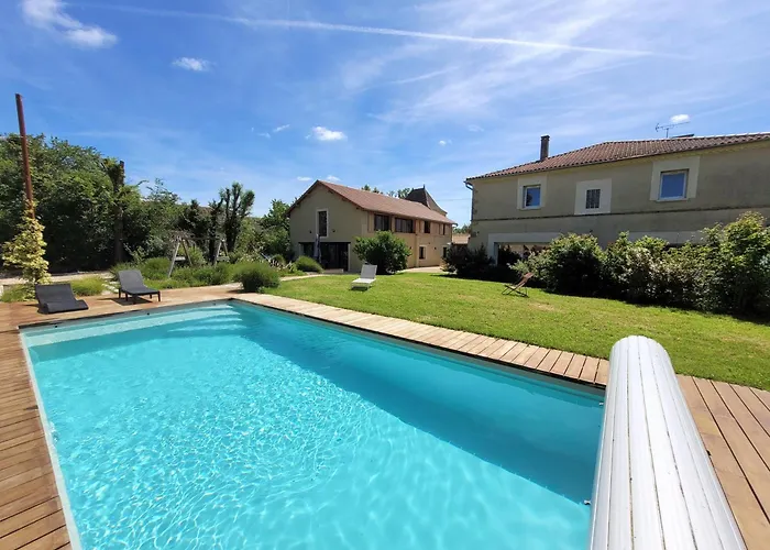 Campagne Famille 15 Pers Piscine Chauffee Jeux Enfants Petanque * Saint-Sauvy